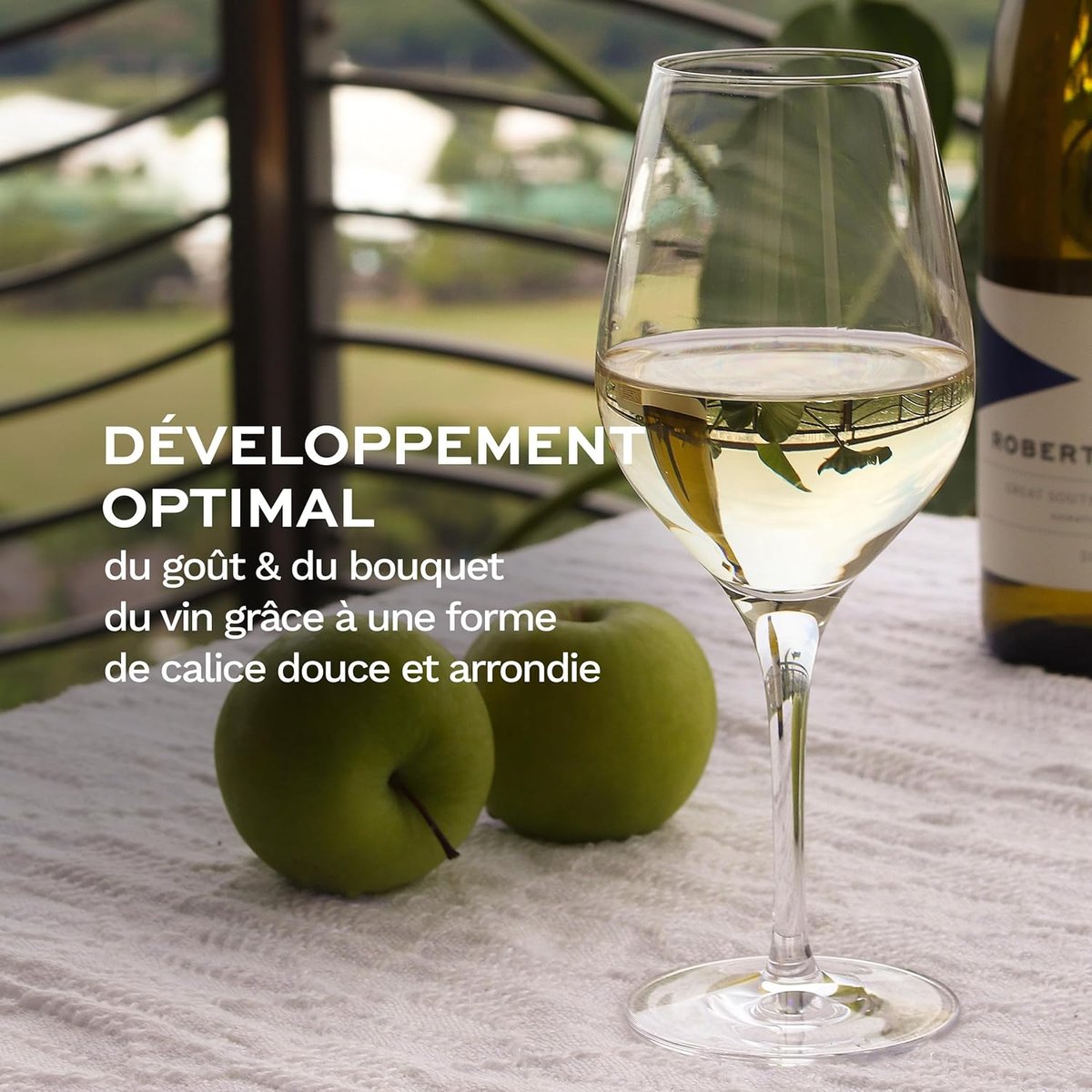 Lot de 6 verres universel en cristallin, EXQUISIT transparent, STOLZLE