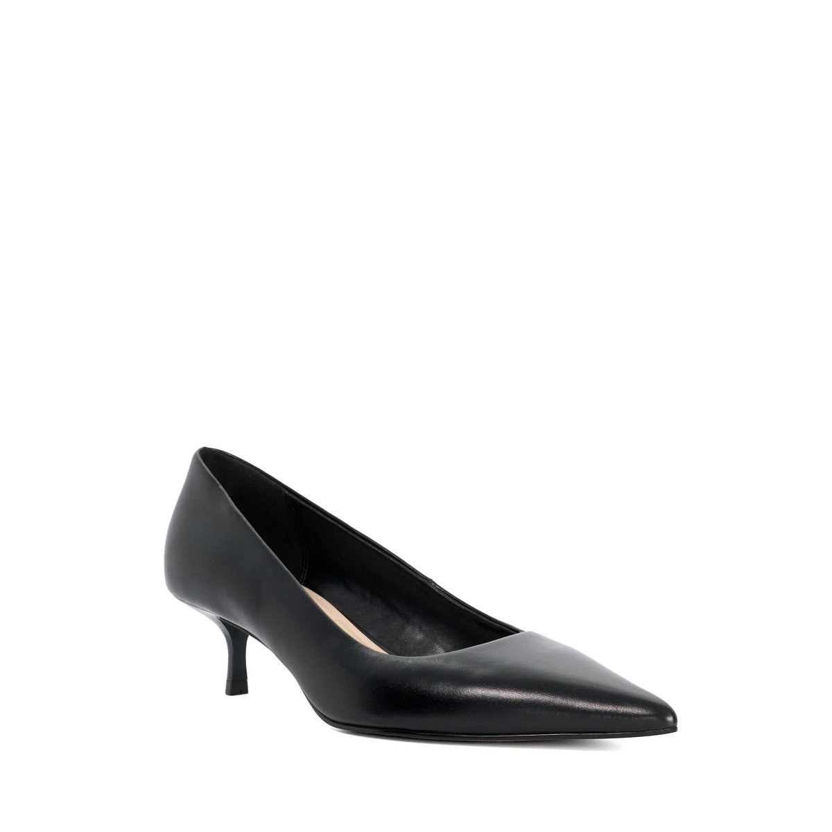 Escarpins à bout pointu - AMIRA black-plain leather, DUNE LONDON