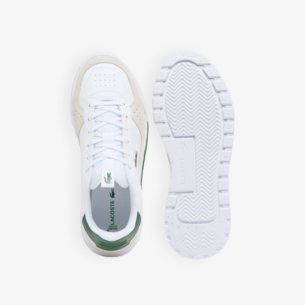Sneakers Slam Break junior blanc-21g, LACOSTE