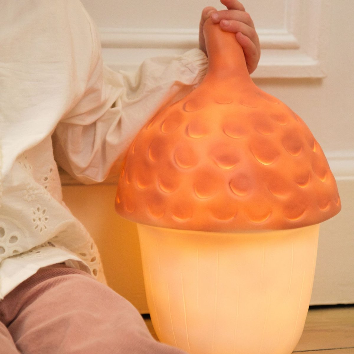 Lampe veilleuse Gland rouge, blanc, EGMONT TOYS