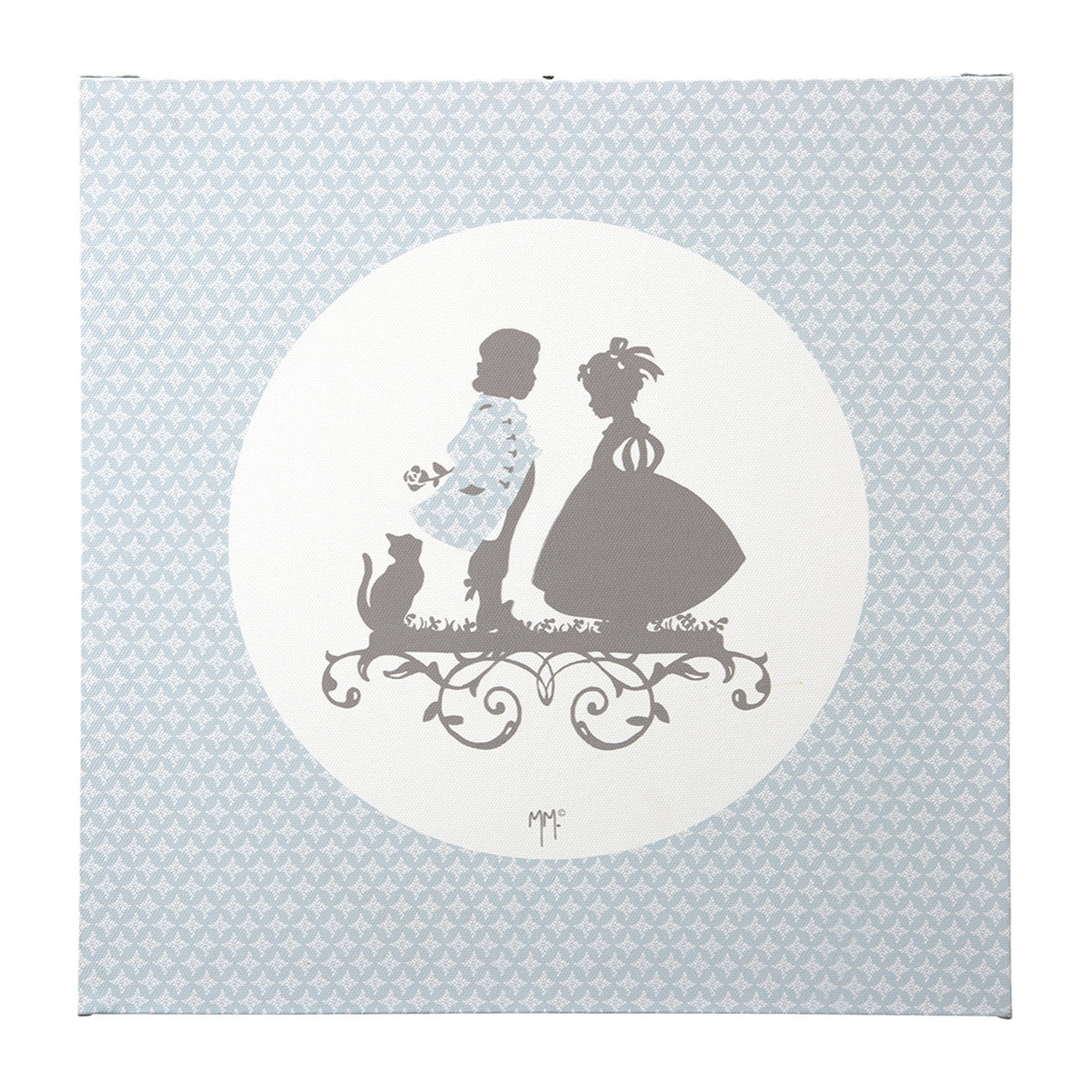 Toile sur châssis Petit Marquis bleu, MATHILDE M