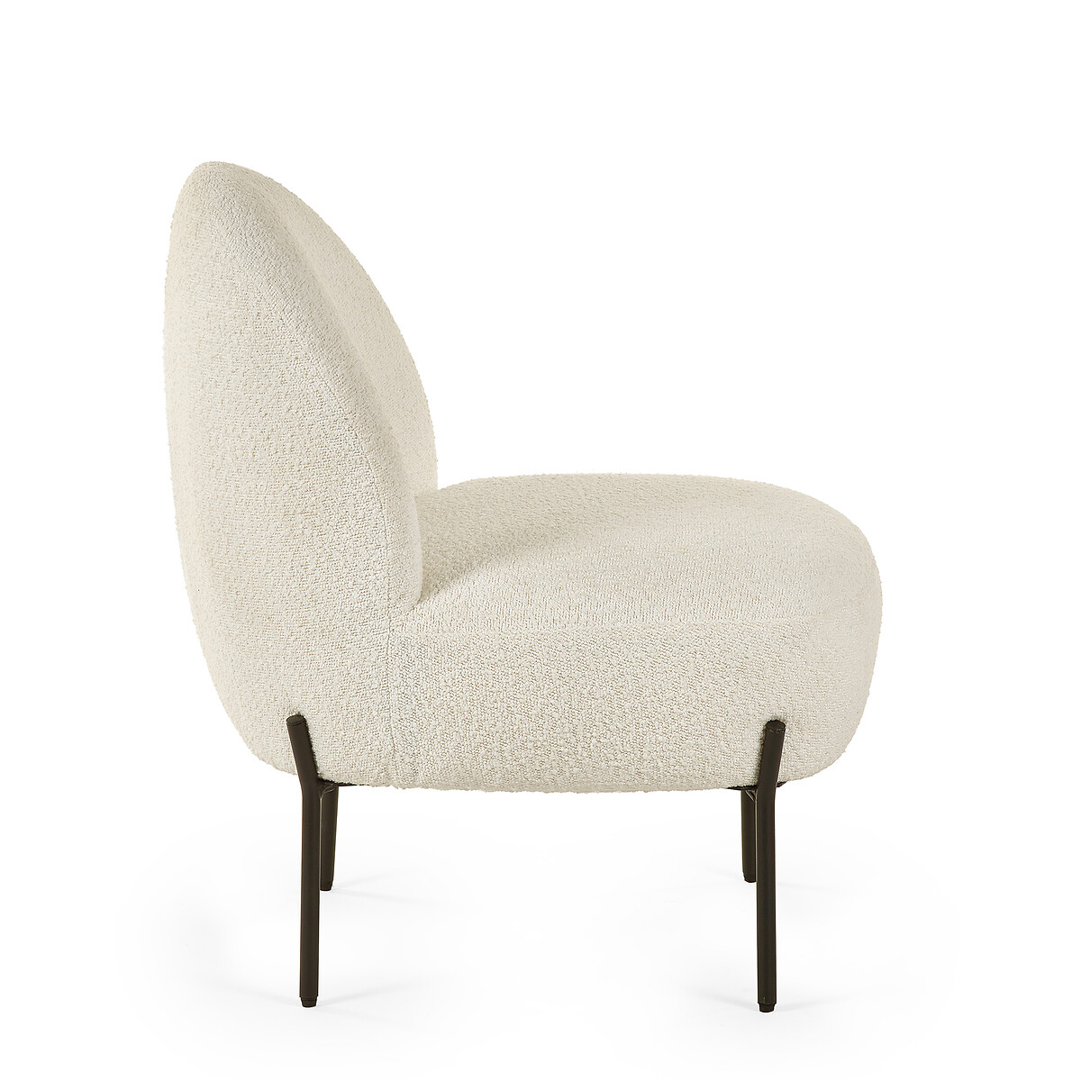 Ria Boucle Accent Chair ivory, SO'HOME