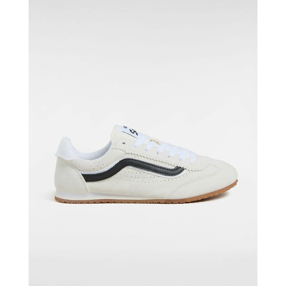 Leren sneakers Super Lowpro ecru, VANS