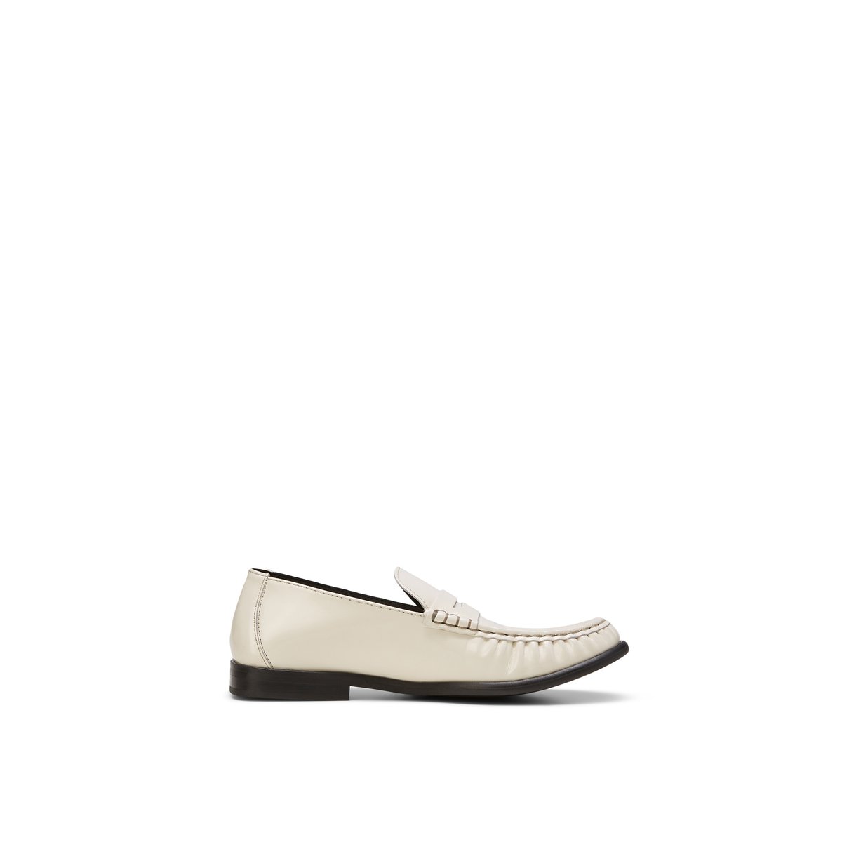 Loafer en cuir de vache raffiné beige, MARC O'POLO