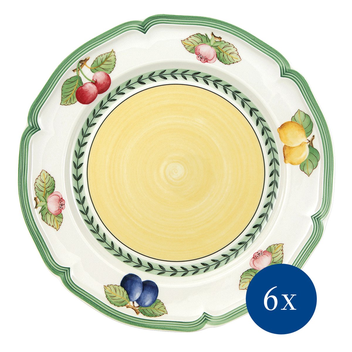 Assiette Plate FRENCH GARDEN multicolore, VILLEROY & BOCH