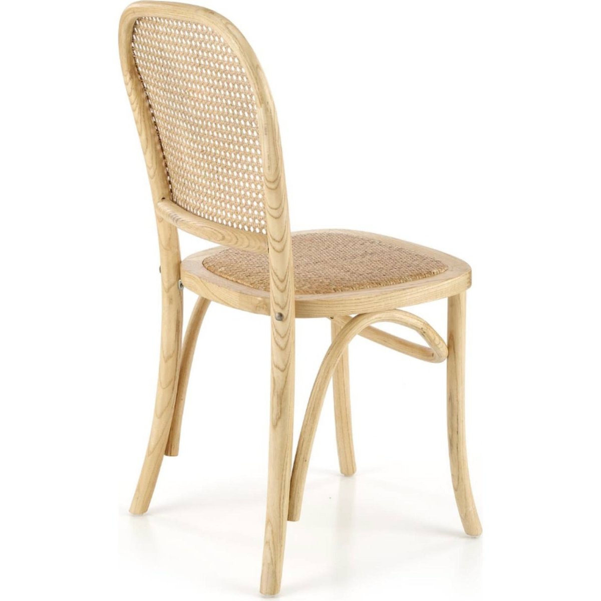 Chaise bois et cannage style bohème naturel, RECOLLECTION