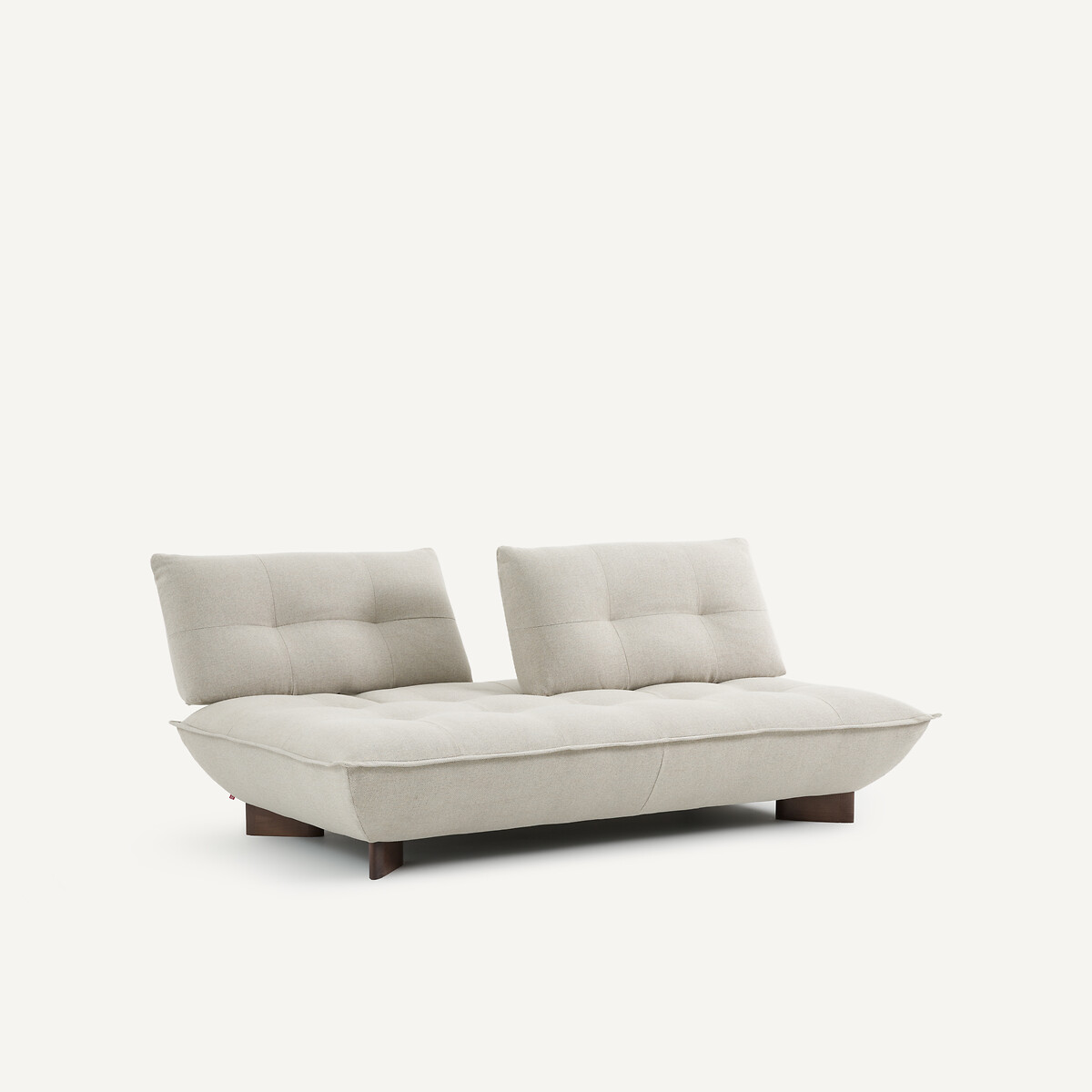 Banco modular en tweed, KAORI natural/gris claro, AM.PM