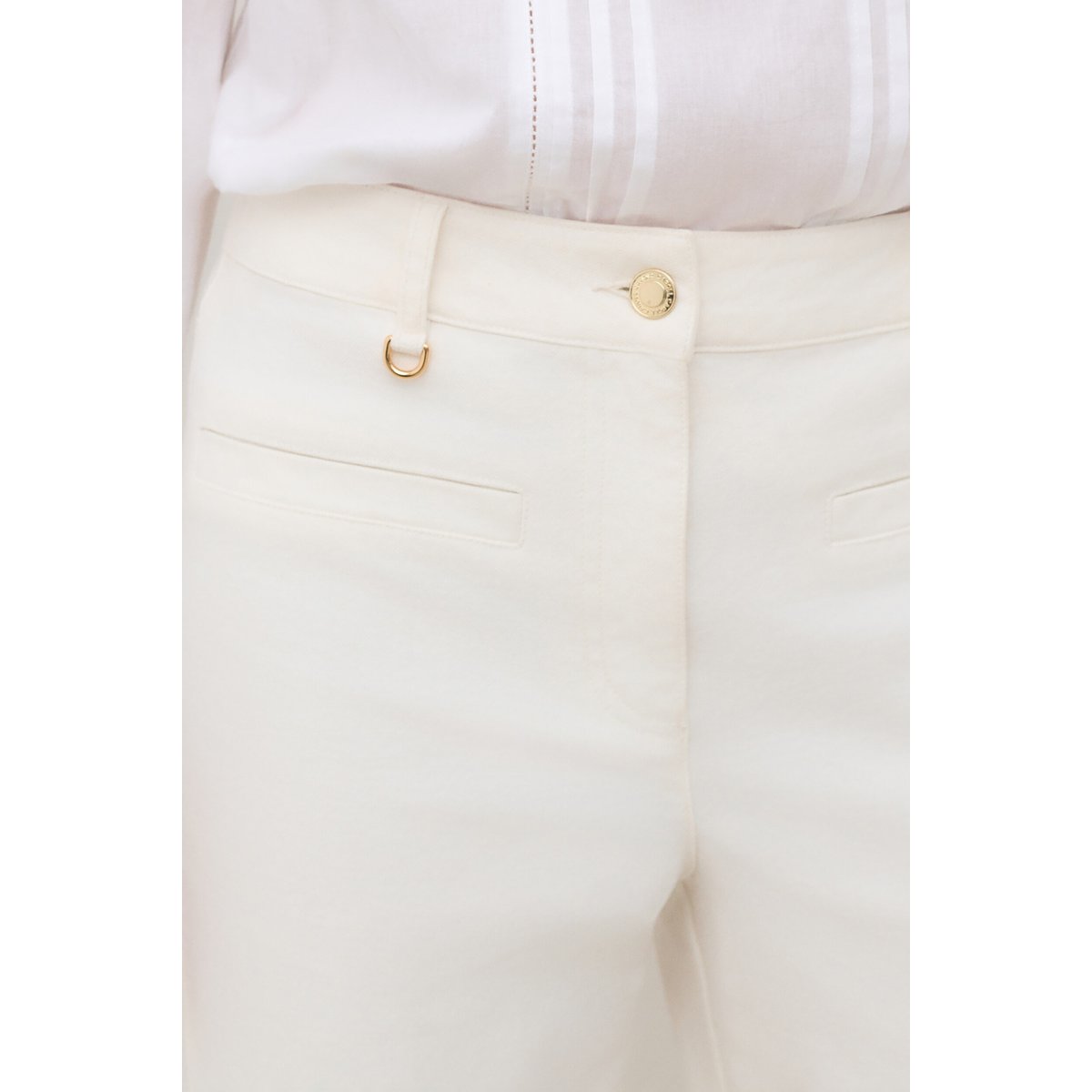 Pantalon POEME ecru, CAROLL