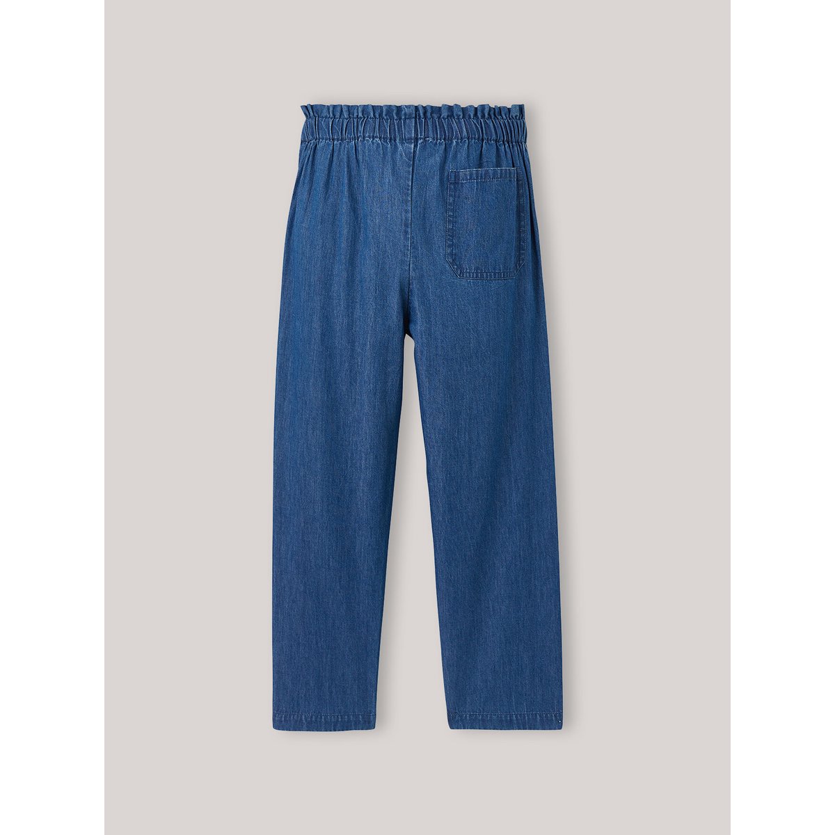 Pantalon large en denim light denim brut, CYRILLUS