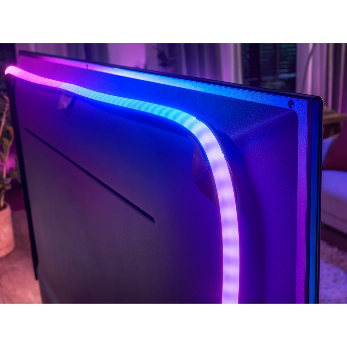 Ruban LED Play Gradient TV75'' White&Color Ambianc couleur unique, PHILIPS HUE