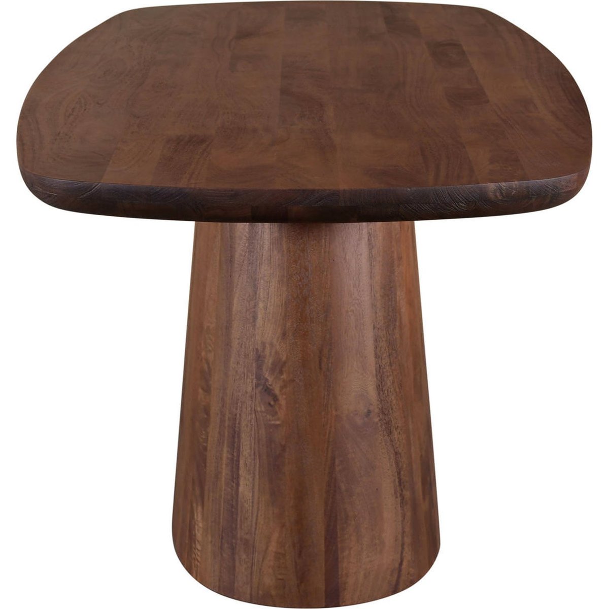 Table de bar en manguier collection BALDWIN brun épicé, RECOLLECTION