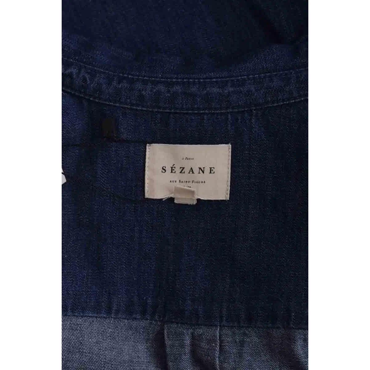 Chemise - Très Bon État bleu, SEZANE