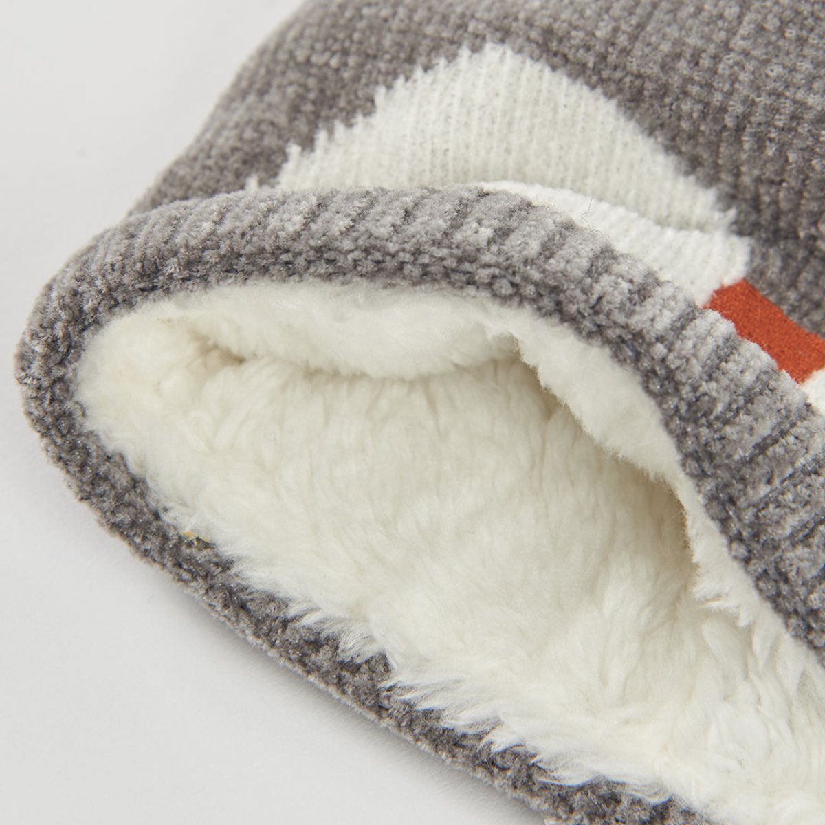 Bonnet avec design pingouin gris, BOBOLI