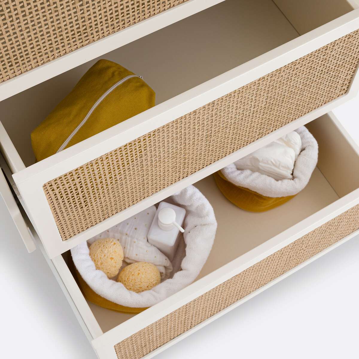 Commode à langer, Kaya blanc cassé, LA REDOUTE INTERIEURS