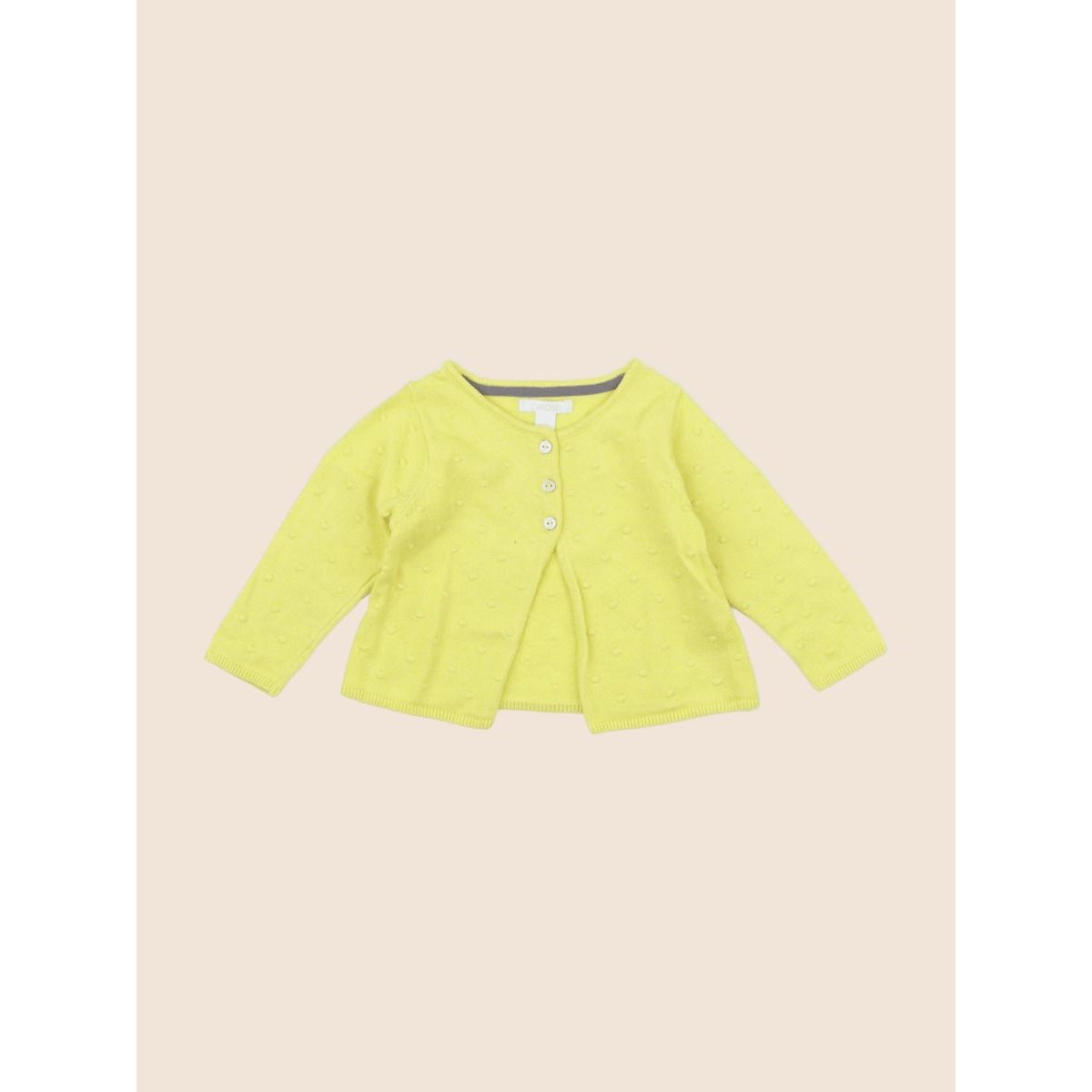 Gilet - Très bon état jaune, OBAIBI