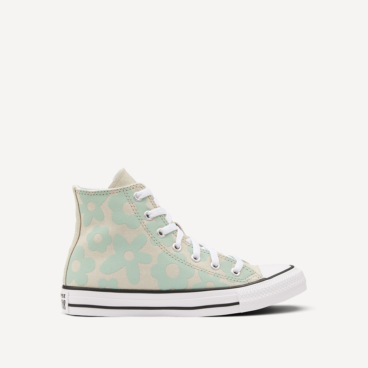 Chuck Taylor All Star Hi Bubbly Floral trainers sage green, CONVERSE