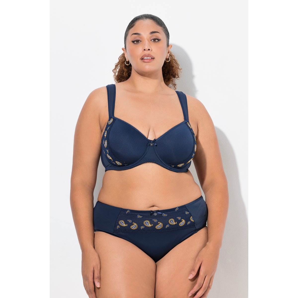Soutien-gorge à armatures, coques Spacer bleu nuit, ULLA POPKEN