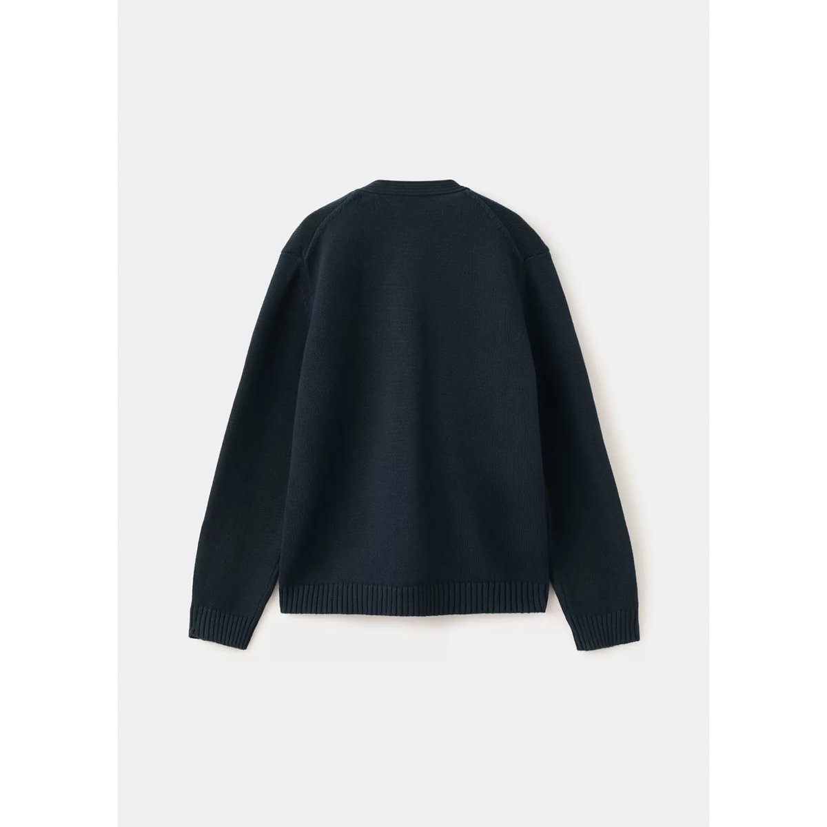 Cardigan en maille 100 % coton bleu marine, MANGO KIDS