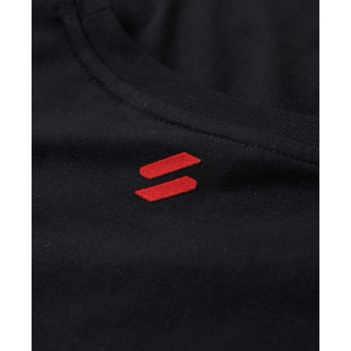 T-shirt Graphique Sport Luxe noir/rouge, SUPERDRY