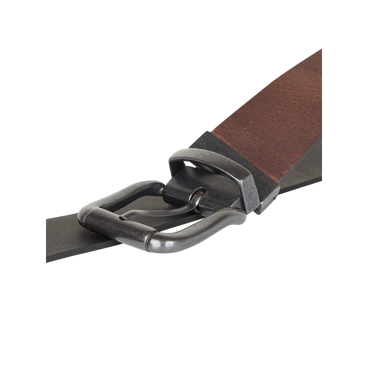 Ceinture réversible en cuir noir black, PETROL INDUSTRIES