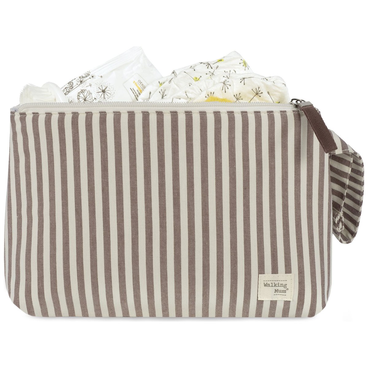 Trousse de toilette marron, WALKING MUM