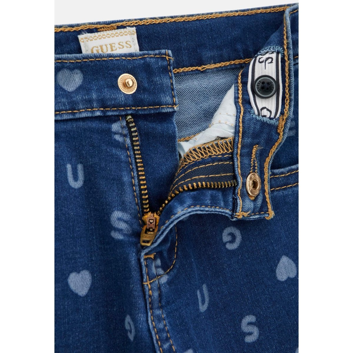 Flare Jeans Pour Jambes bleu, GUESS KIDS