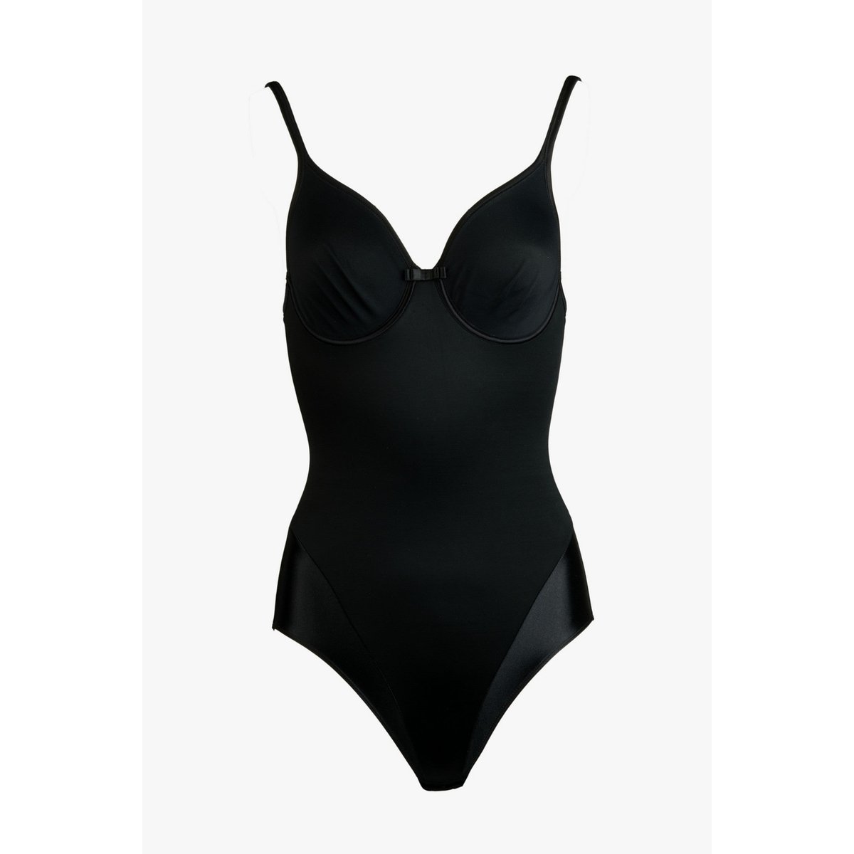 Body avec armatures en microfibre NUAGE PUR noir, MAISON LEJABY