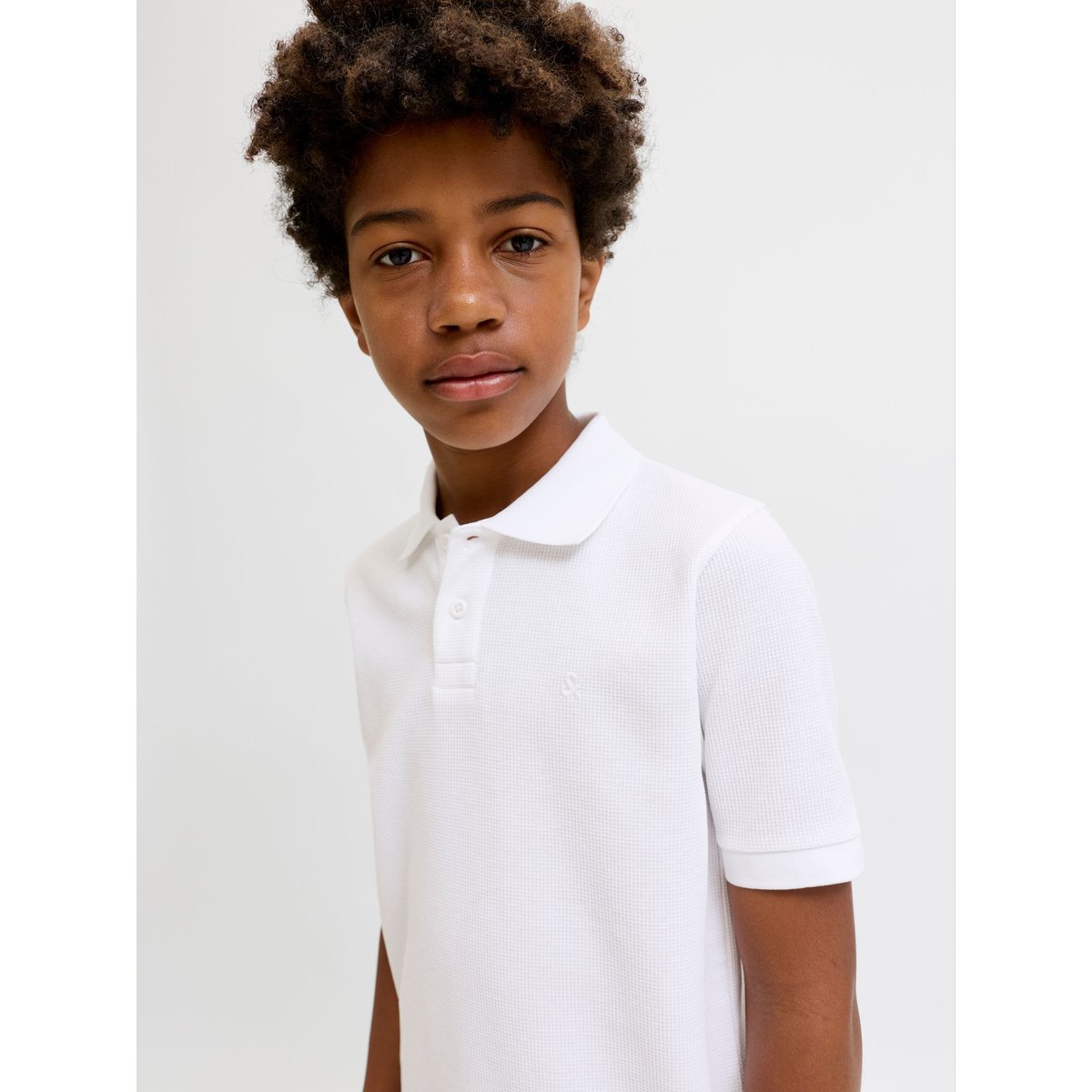 Polo white, JACK & JONES JUNIOR