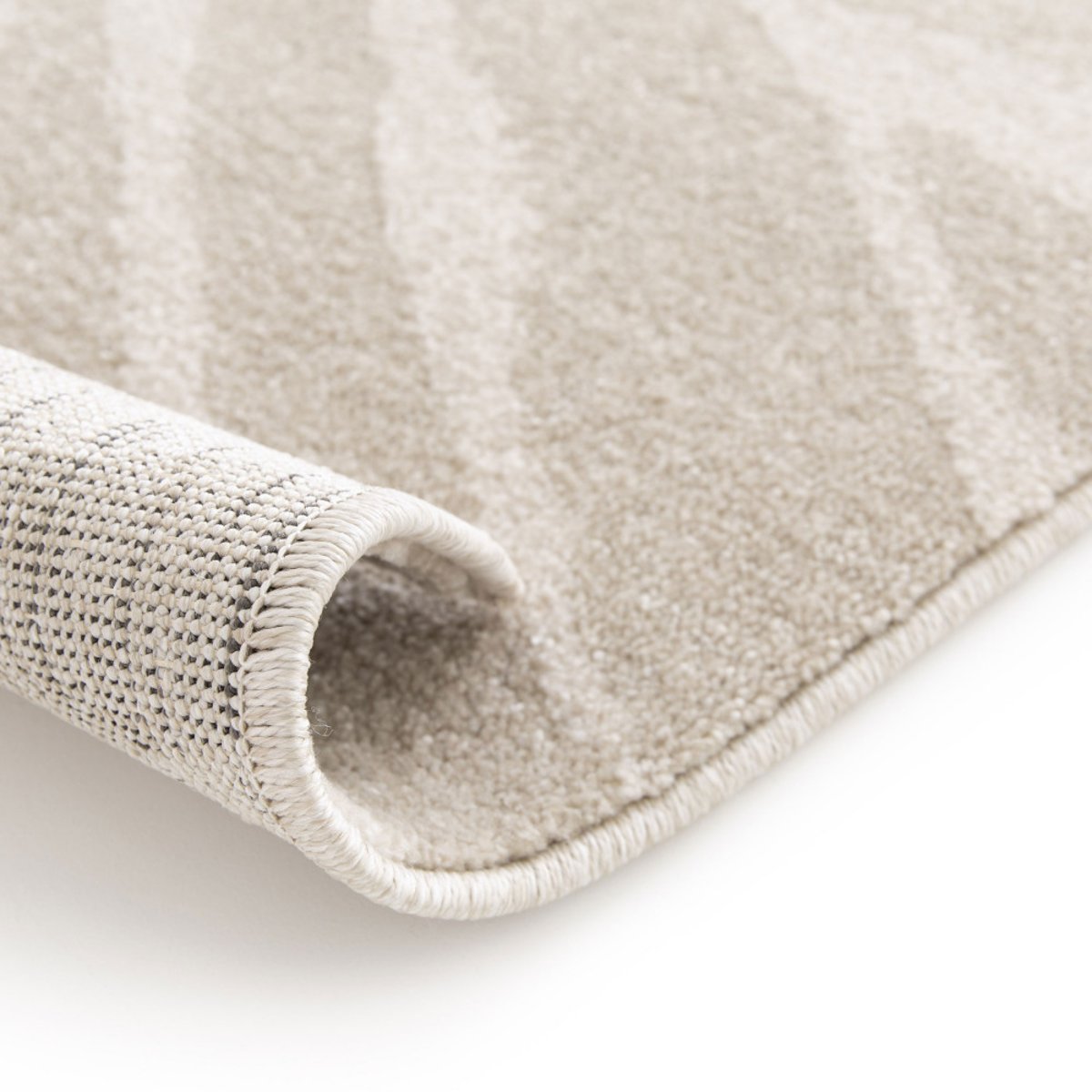 Tapis graphique à motif zébré- ZEBRA beige, DRAWER