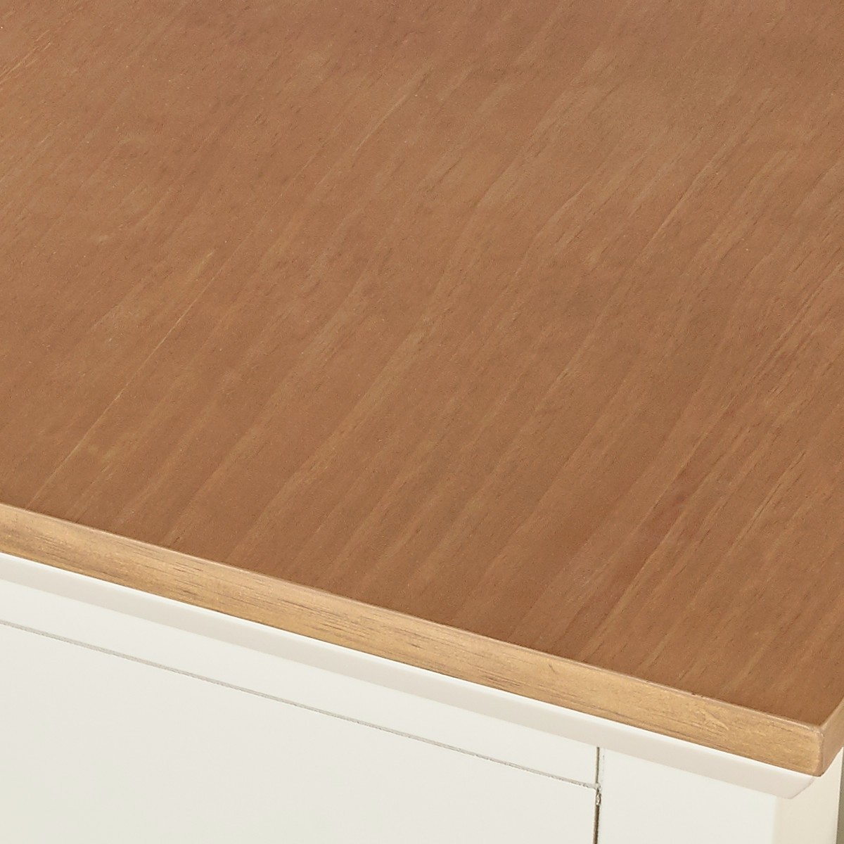 Table basse rectangulaire style contemporain, double plateau, 4 tiroirs ARCHER blanc, ROBIN DES BOIS