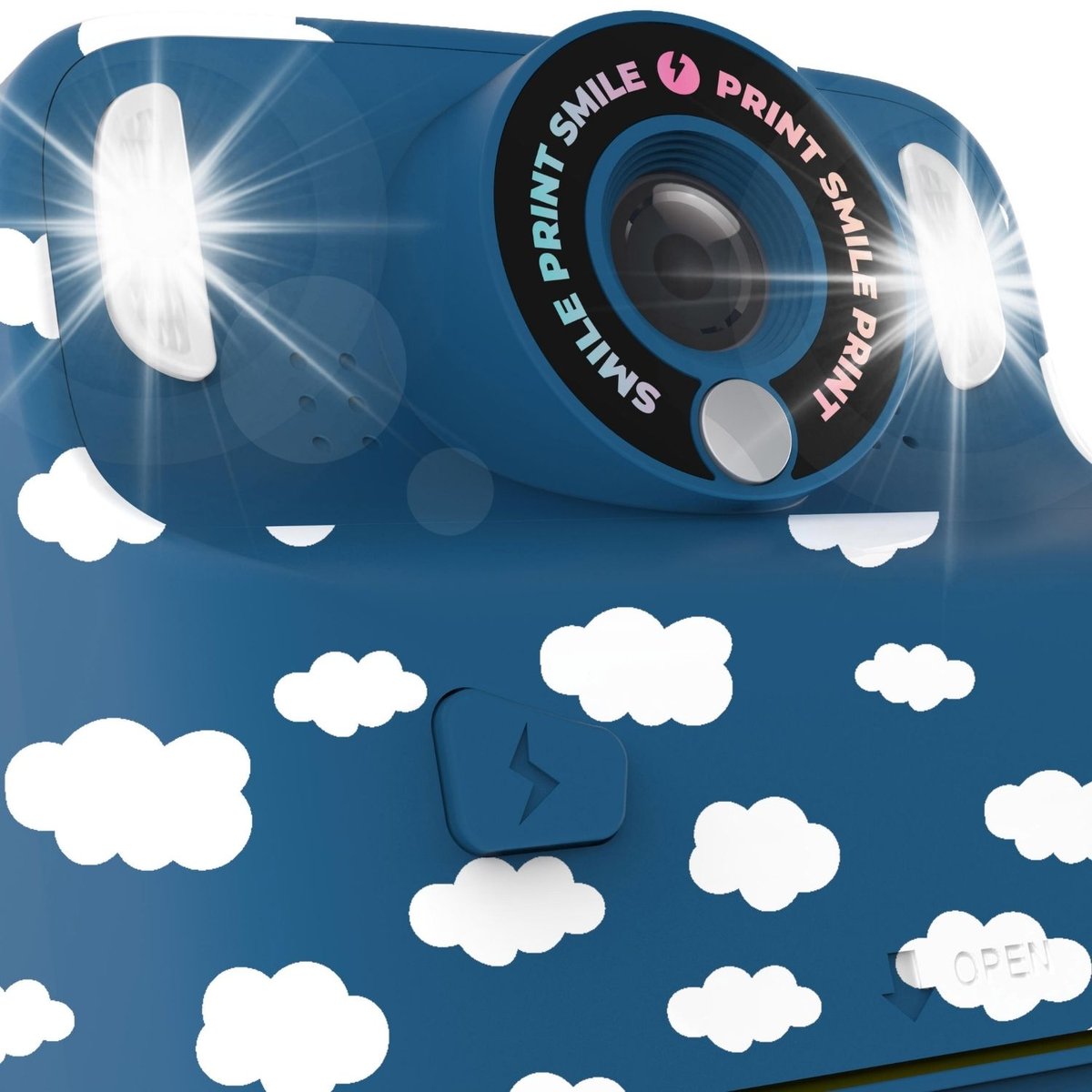 Appareil photo PixiPrint bleu, blanc, MOB