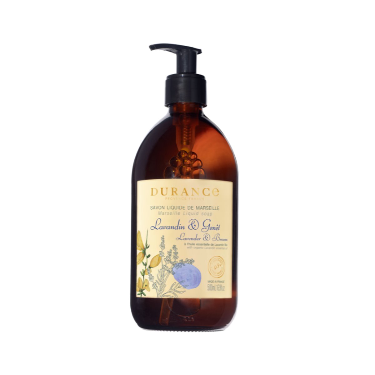 Savon liquide LAVANDIN & GENÊT couleur unique, DURANCE