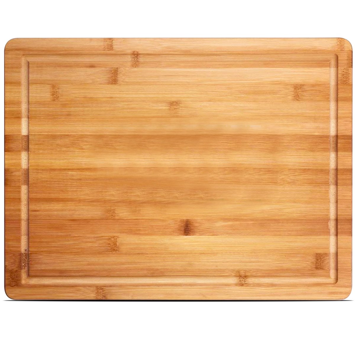 Planche à découper pour plan de travail en bambou 45x34x3.5cm bois, WADIGA
