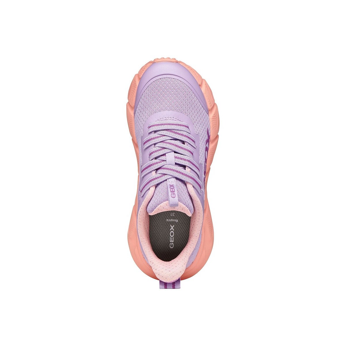 Baskets respirantes FLEXYPER, FAST IN lilas, GEOX