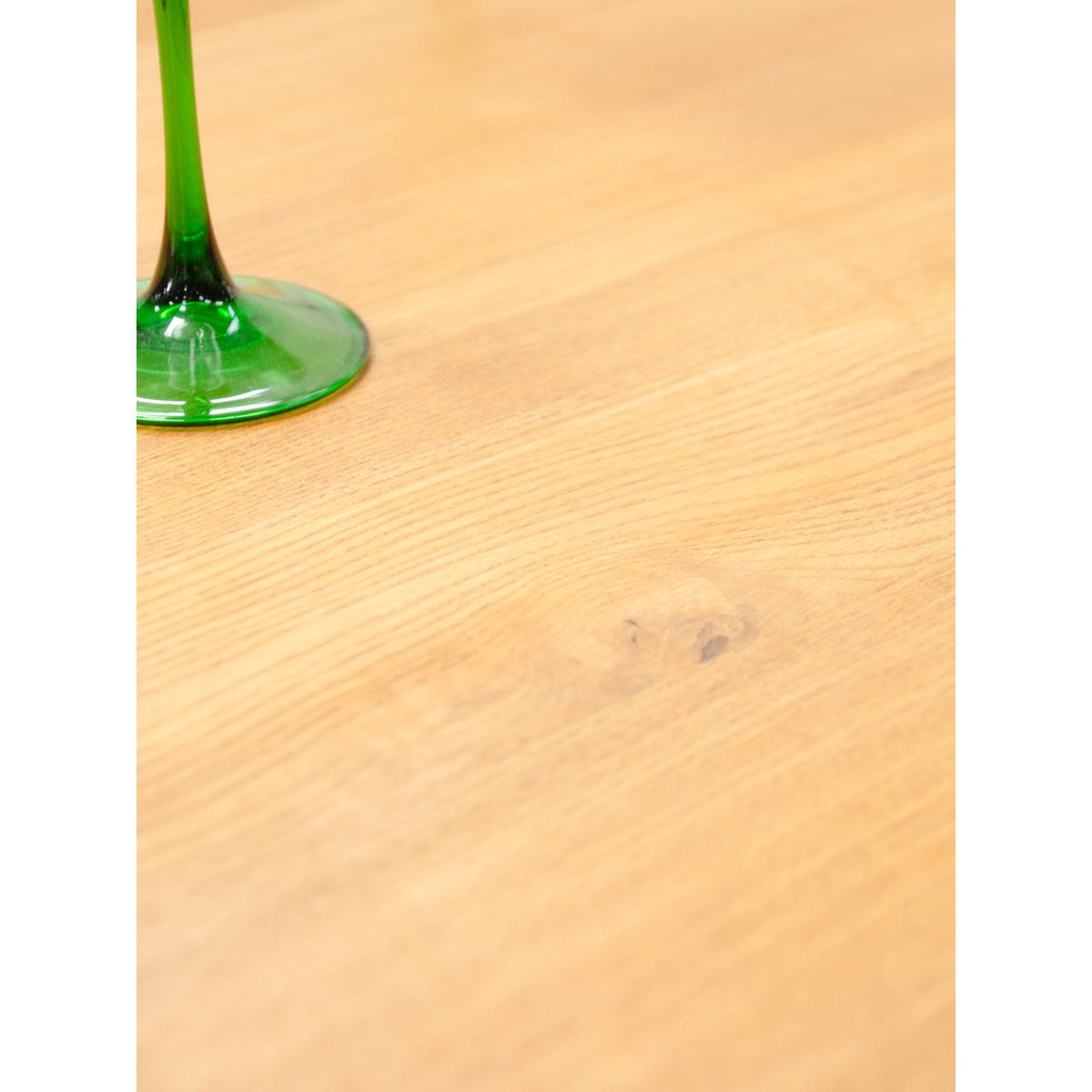 Table à manger ronde en frêne et métal chromé Karla N°1313 - Bon état bois clair, DEBONGOUT