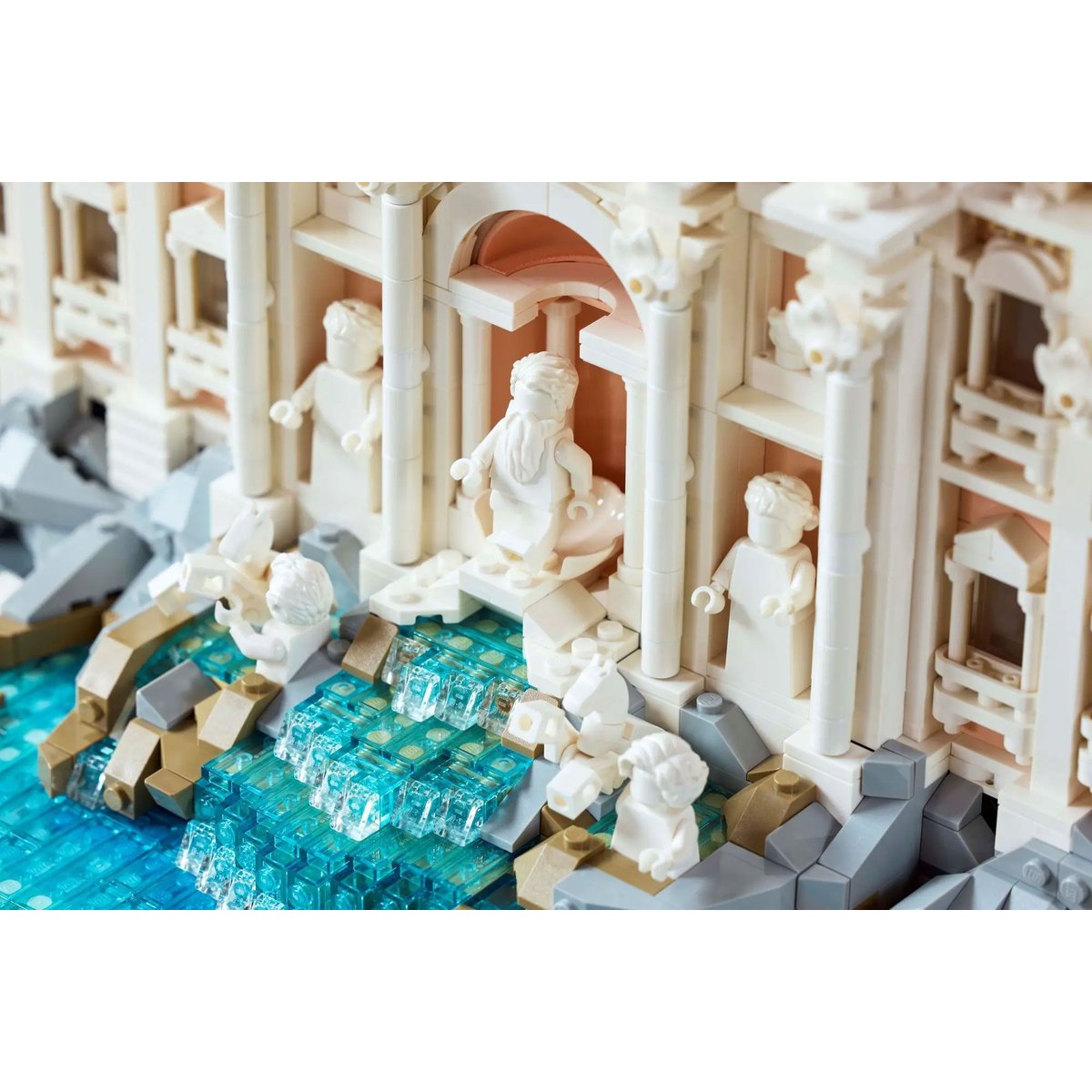 LEGO Architecture : Modèle de la Fontaine de Trevi - 21062 à Construire multicolore, LEGO