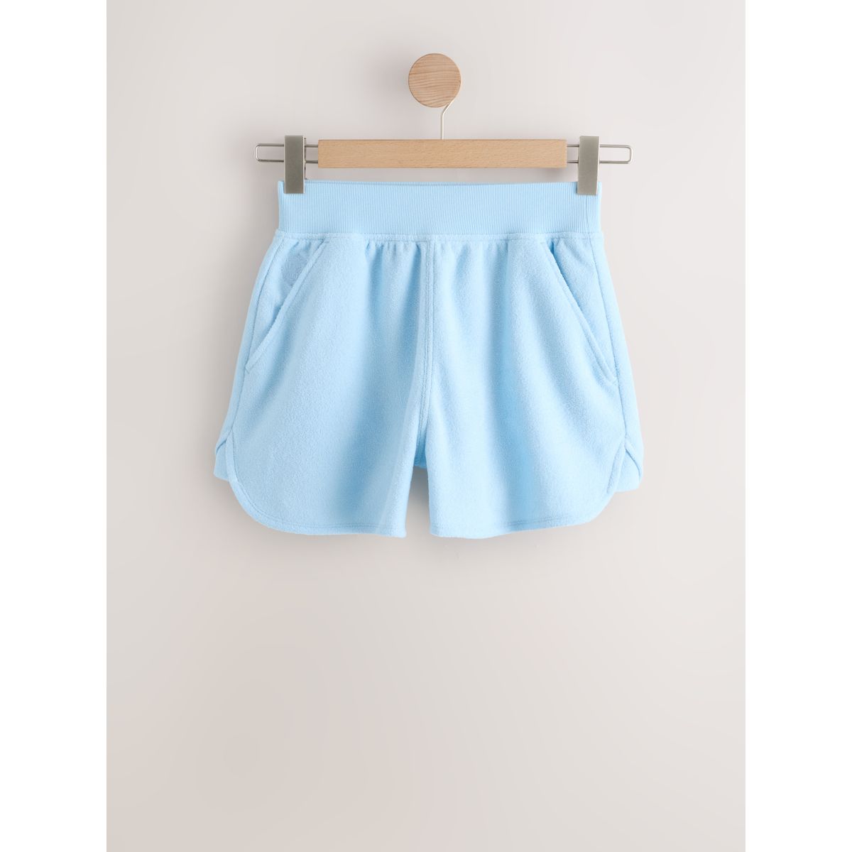 Short en tissu éponge bleu, NEXT
