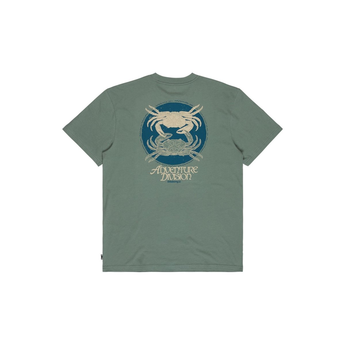 T shirt manches courtes FAUNA vert laurel wreath, BILLABONG