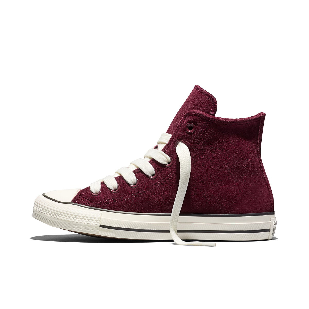 Baskets CHUCK TAYLOR ALL STAR HI SHERPA LACE bordeaux, CONVERSE