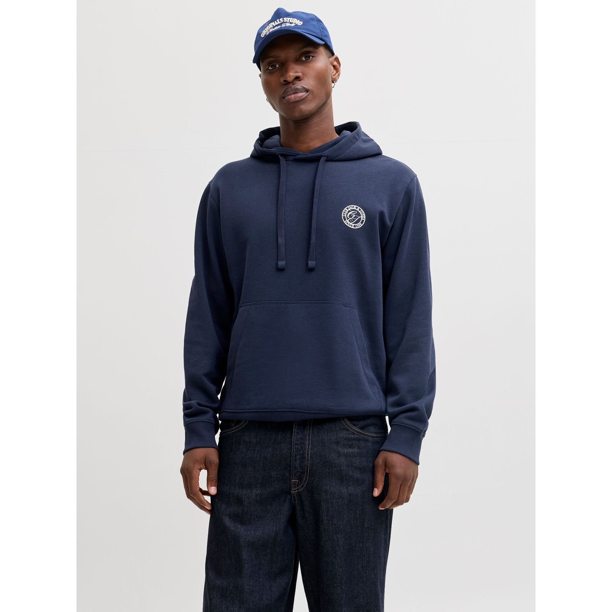 Sweat À Capuche navy blazer, JACK & JONES