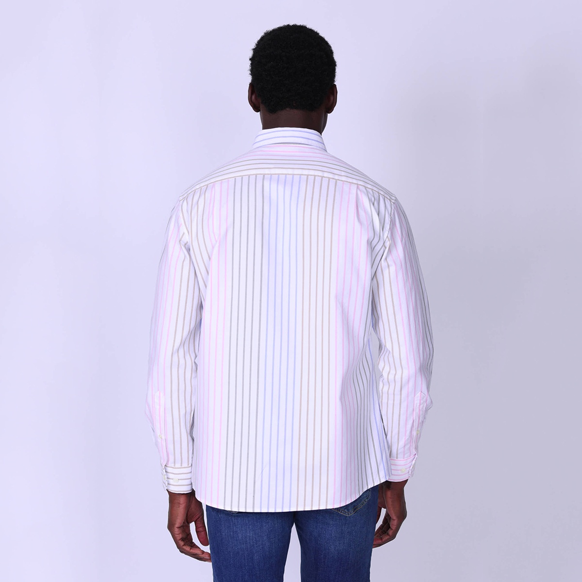Chemise oxford patch rose, MISE AU GREEN