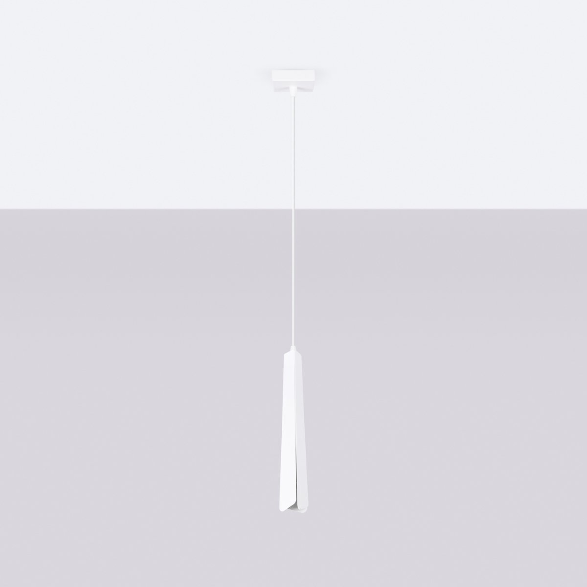 Suspension Acier Blanc G9 1 Prysm blanc, EDEN