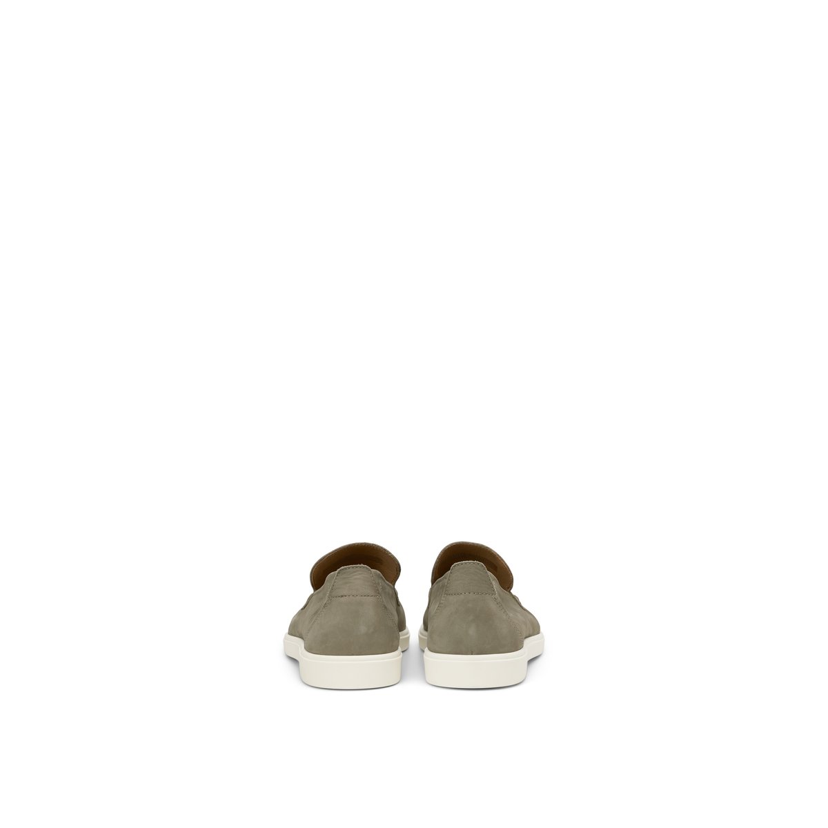 Slip-on-loafer en cuir nubuck souple marron clair, MARC O'POLO