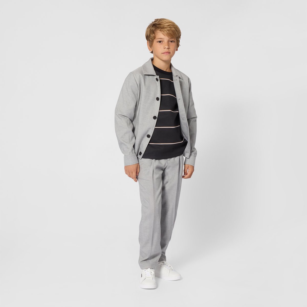 Veste de costume gris, BOSS KIDSWEAR