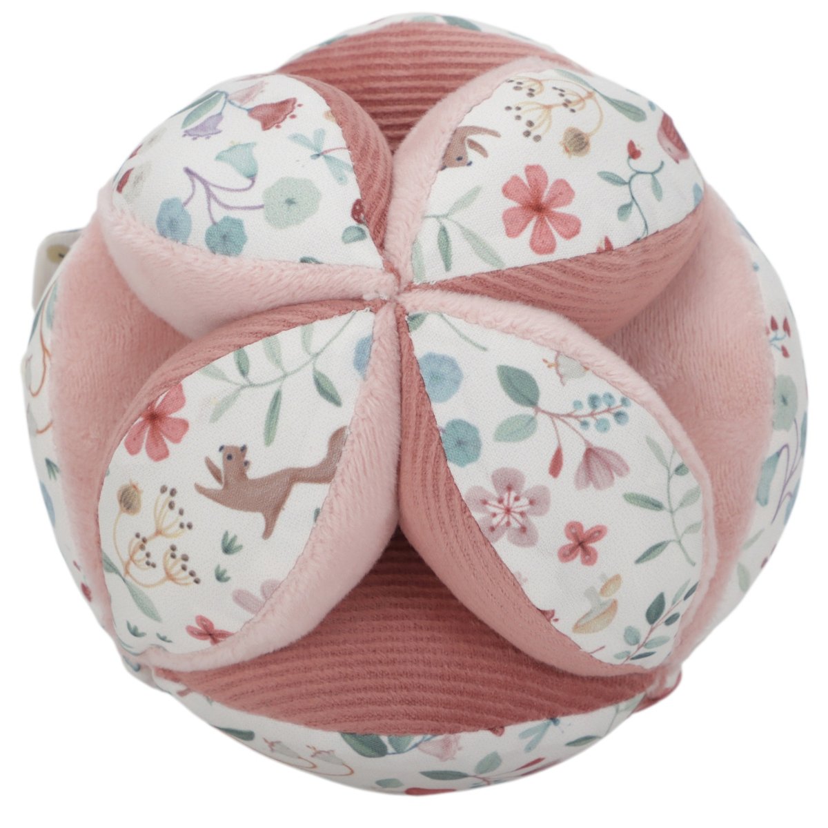Balle de préhension FAIRY GARDEN rose, LITTLE DUTCH