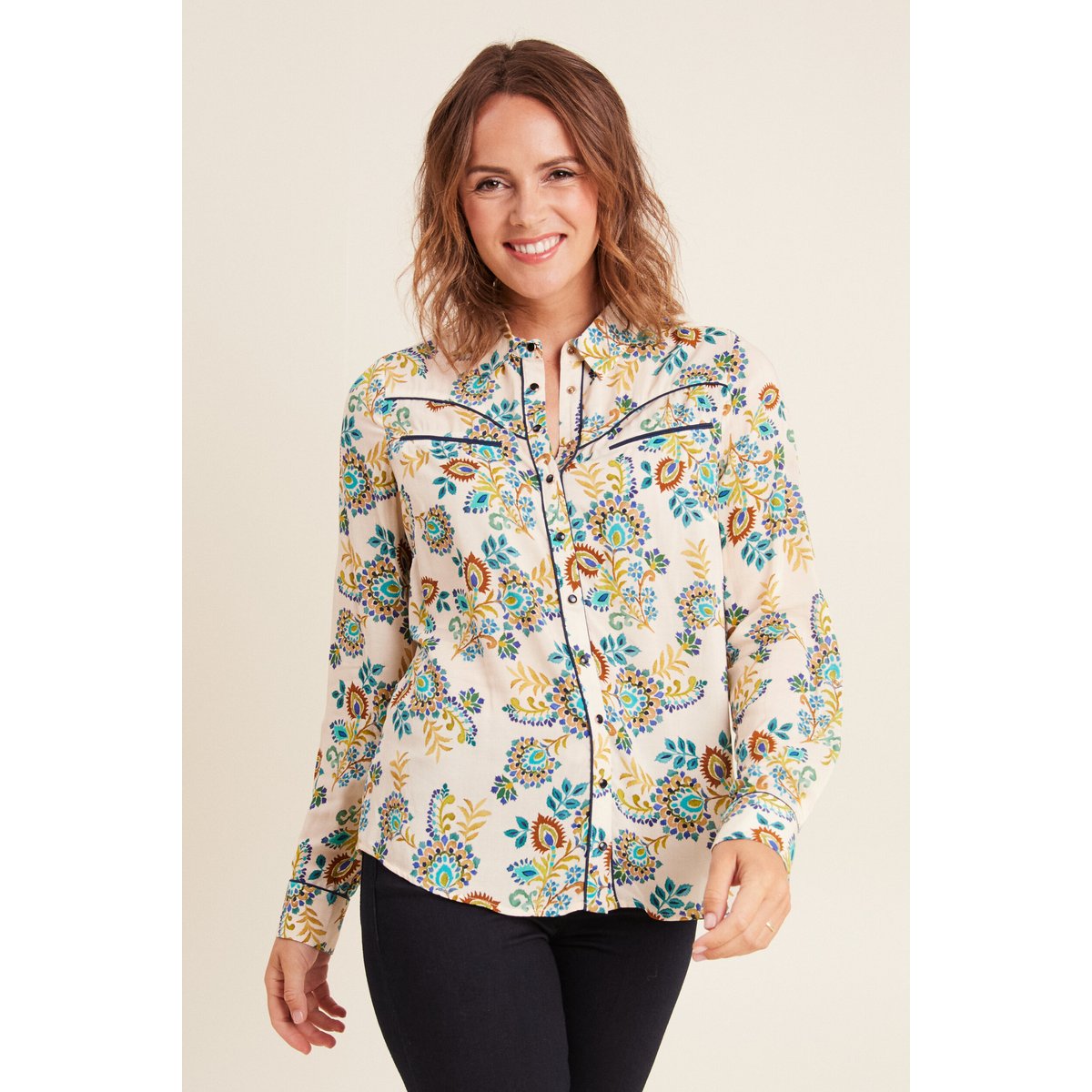 Chemise manches longues blanc, BREAL