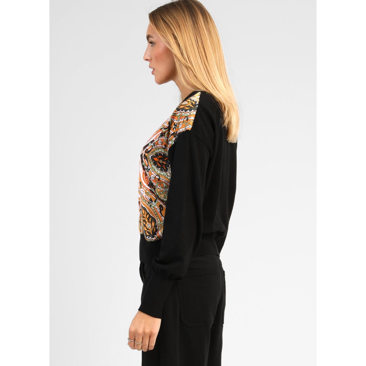 Pull NAGLORIA noir, AN'GE