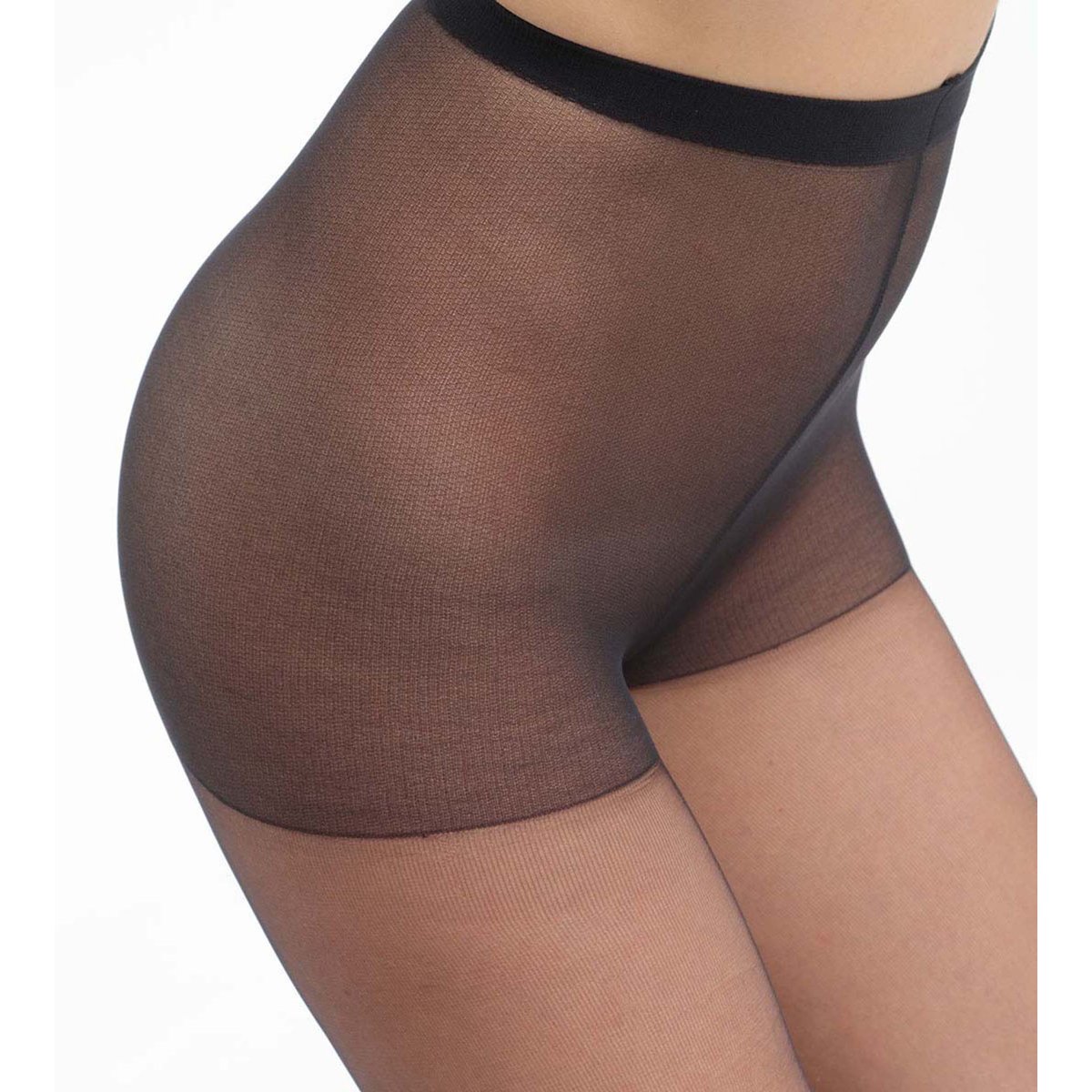 Collant Voile Transparent 15D Mes Essentiels De Dim noir, DIM