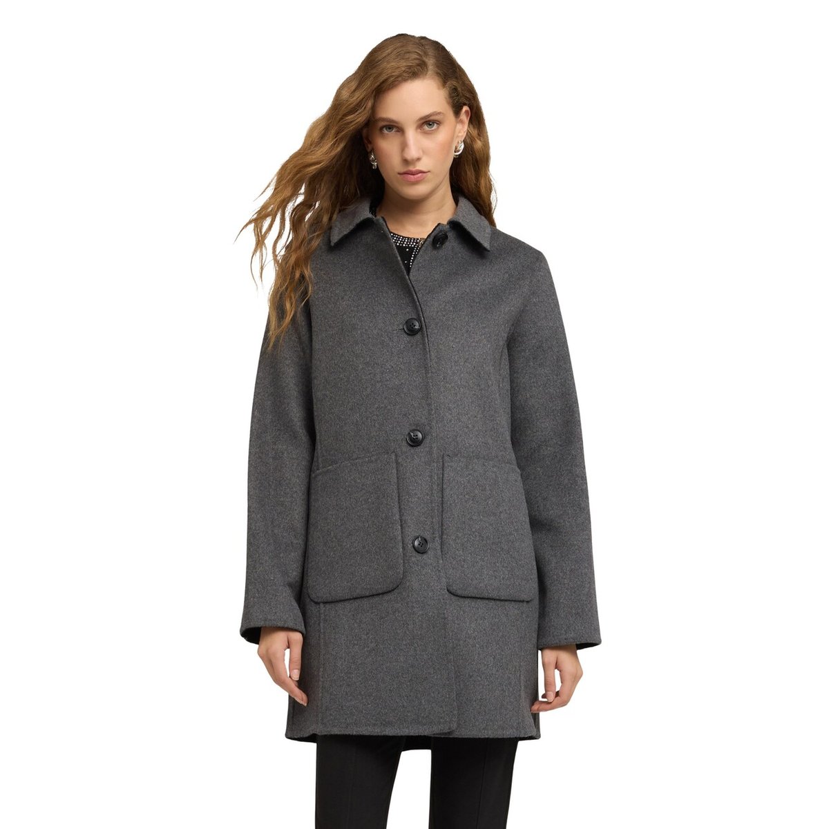 Manteau réversible gris, MOTIVI