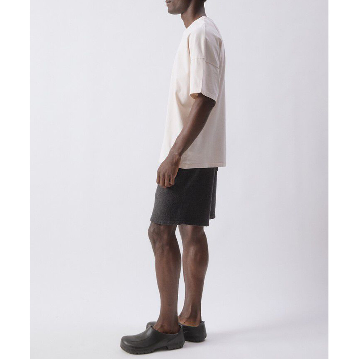 Short bermuda BOBYPARK gris anthracite, AMERICAN VINTAGE